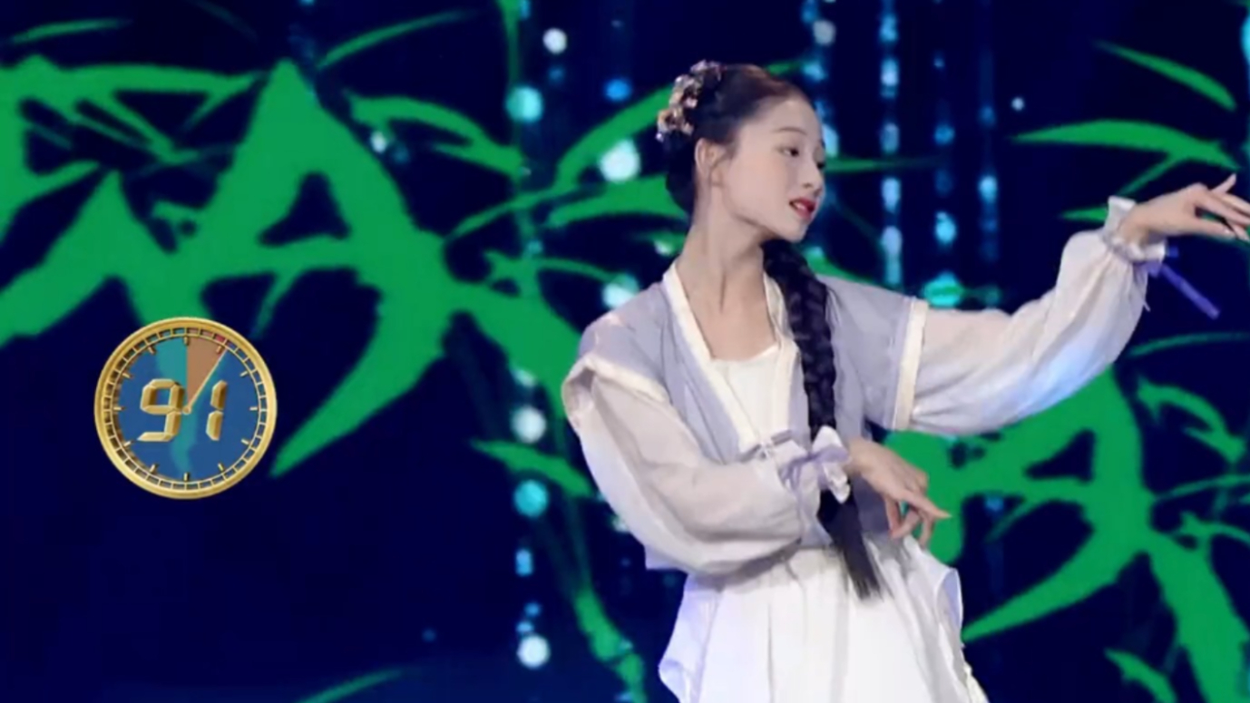 古金灵柔情演绎《对饮》，轻舞水袖宛如月下仙子，太好看了_腾讯新闻