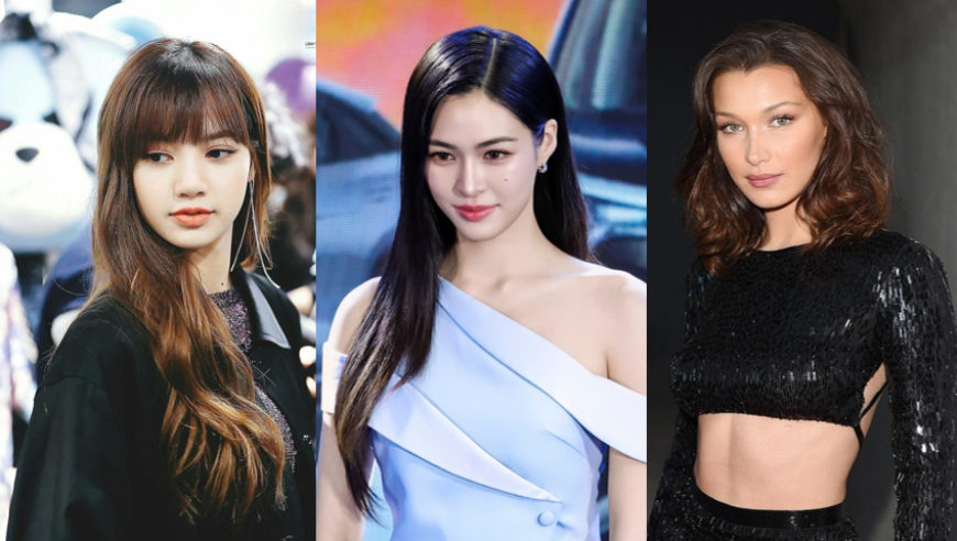 全球十位最美女星：中国一人上榜，冠军中泰混血，Lisa只能排第十