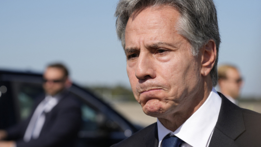 犹太人国务卿布林肯含泪哽咽,哈马斯会因为他的家仇付出额外代价!