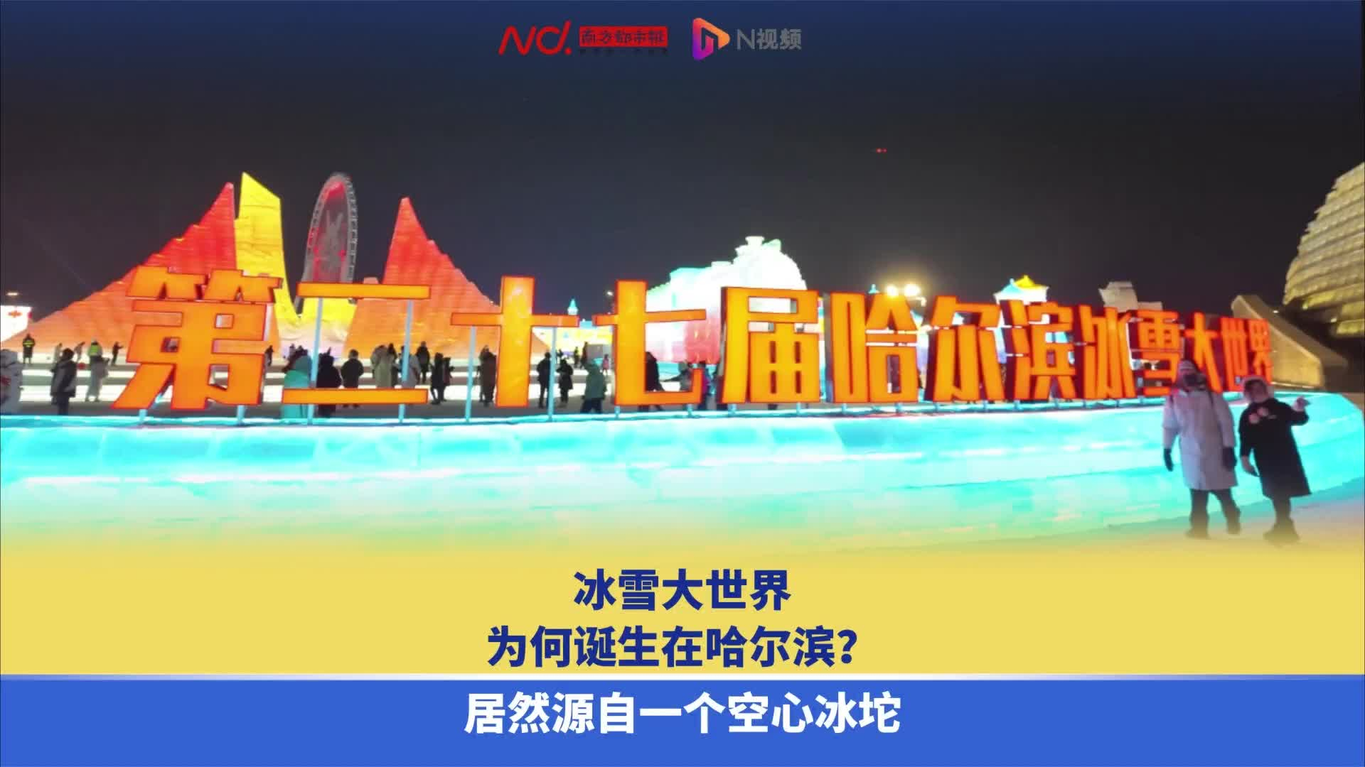 冰雪大世界为何诞生在哈尔滨？居然源自一个空心冰坨_腾讯新闻