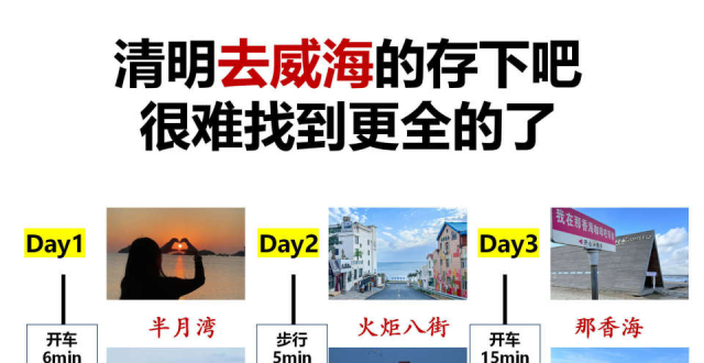 清明去威海的存下吧，很难找到更全的了_腾讯新闻