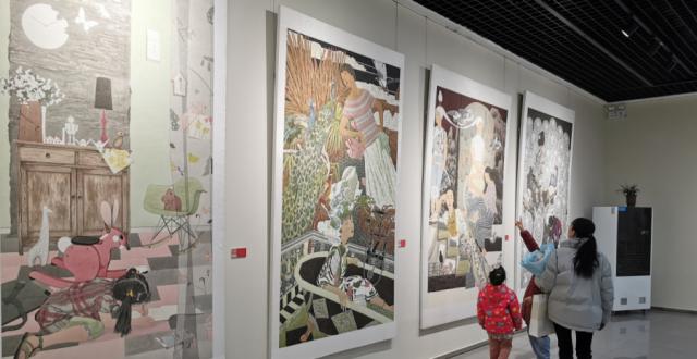 “不约而同”聚淄博！艺术联展邀您来，新春共赏文化年！_腾讯新闻