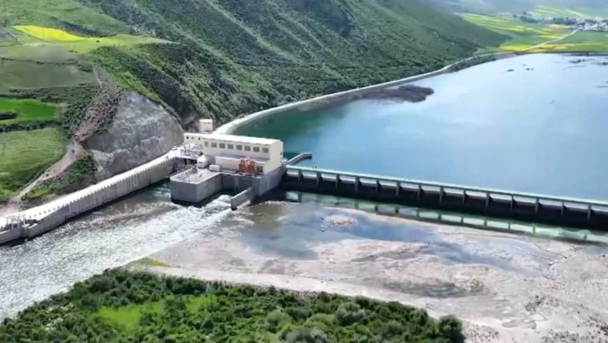 青海"引大济湟"工程实现全线通水
