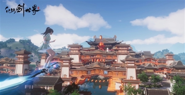 仙剑首款开放世界手游！《仙剑世界》实机演示公布：首测招募开启_腾讯新闻
