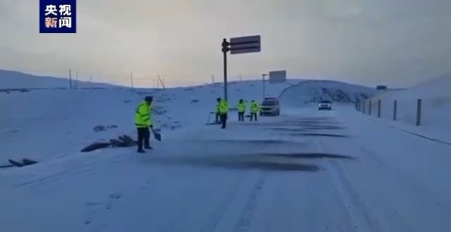 受降雪及路面结冰影响 甘肃部分高速临时管制_腾讯新闻