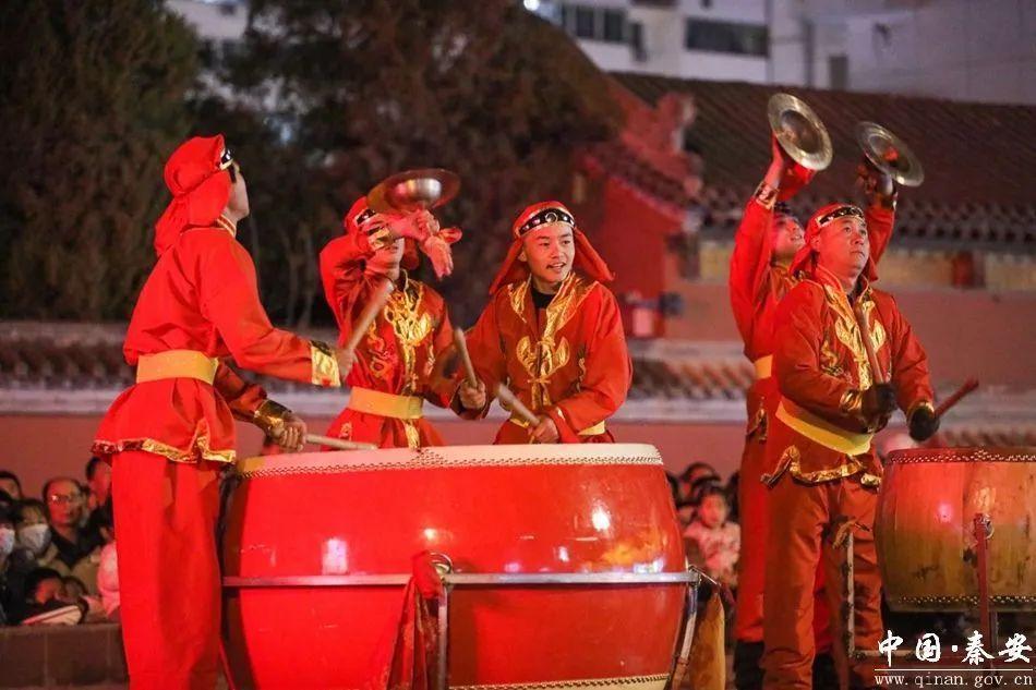 【甘快看】"擂动成纪"秦安县击鼓表演活动掠影(组图)_腾讯新闻